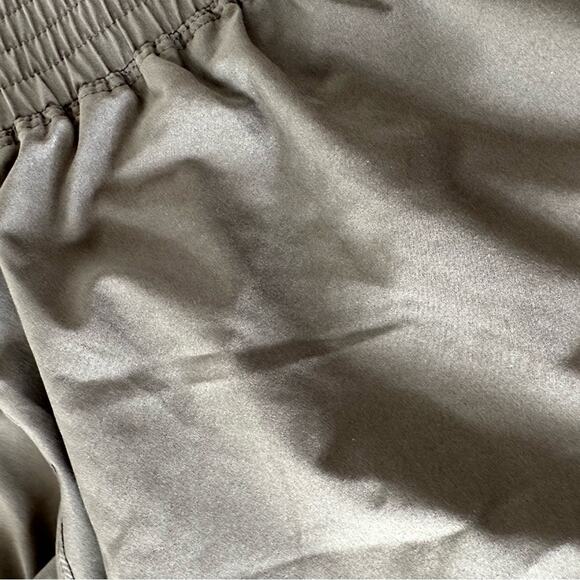 OLD NAVY Grey Olive Green High Rise Sweatpants Sweats Joggers Pants Pockets L - Picture 8 of 10